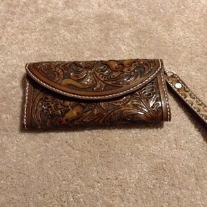 Women leather wallet